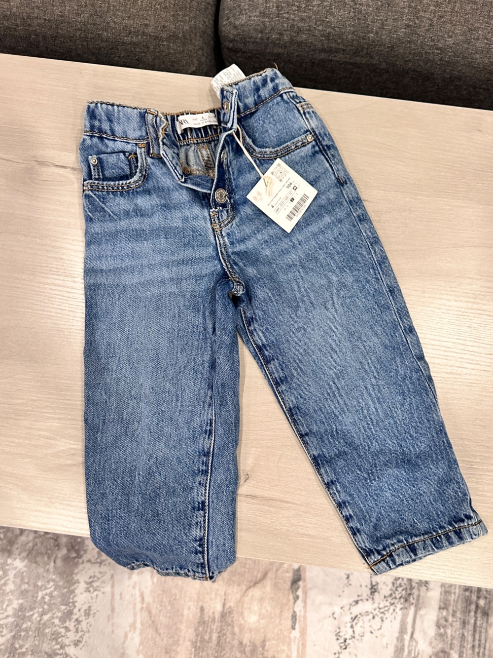 Zara toddler girl mom jeans
